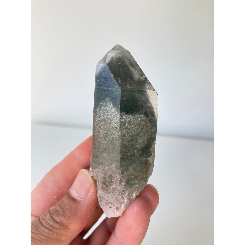 Chlorite Green Phantom Himalayan Quartz Crystal Q292a