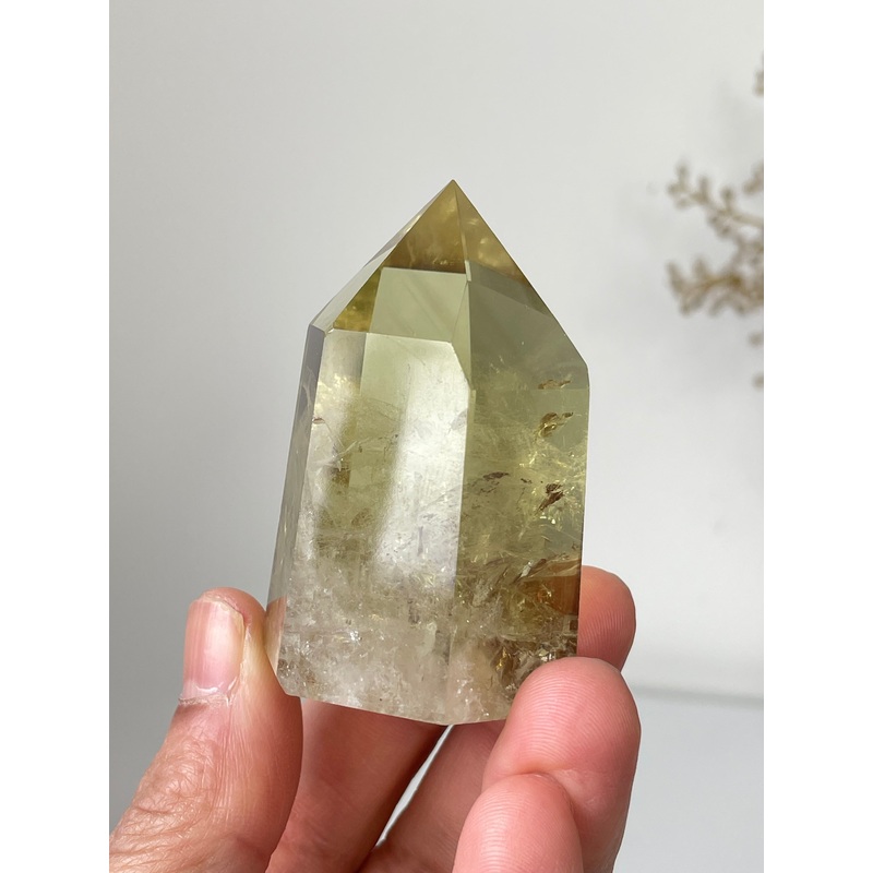 Citrine Crystal Tower T109a