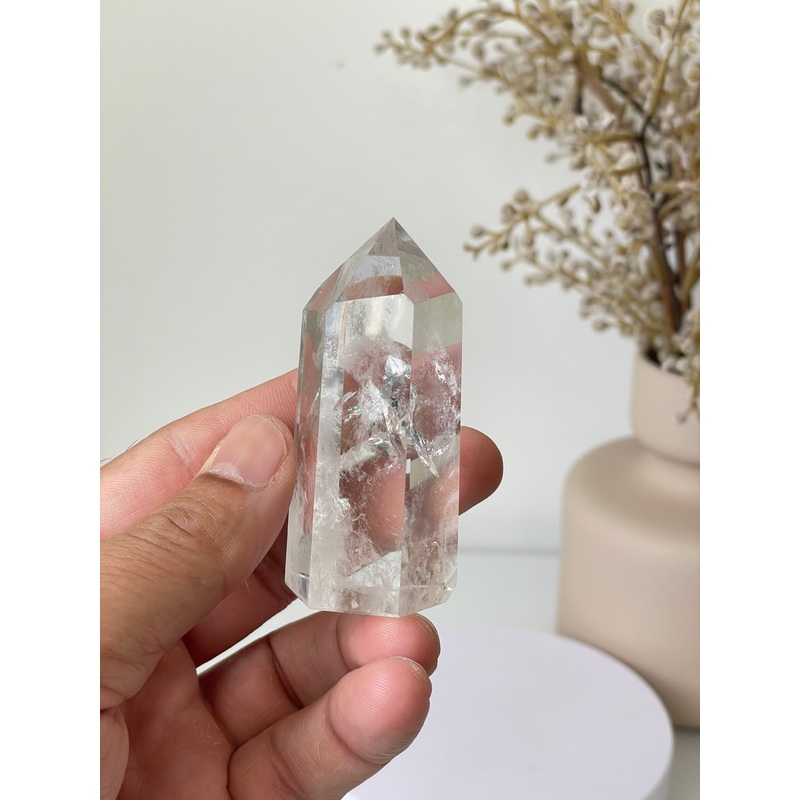 Clear Quartz Tower High Grade T275a