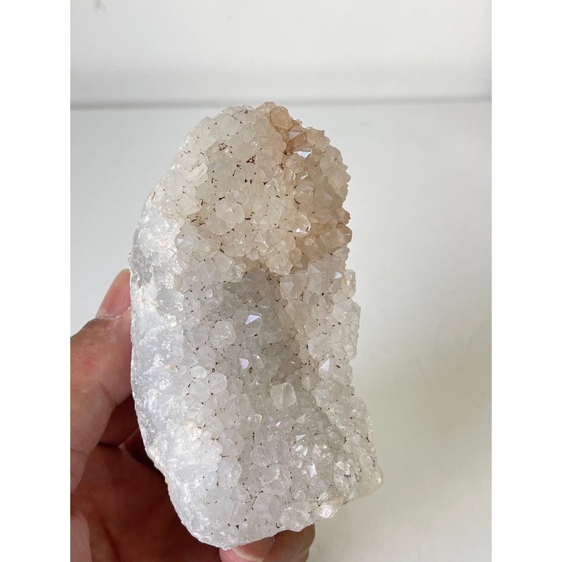 Natural Anandalite ‘Iris aka Rainbow Quartz’ Crystal Cluster Rare AN015