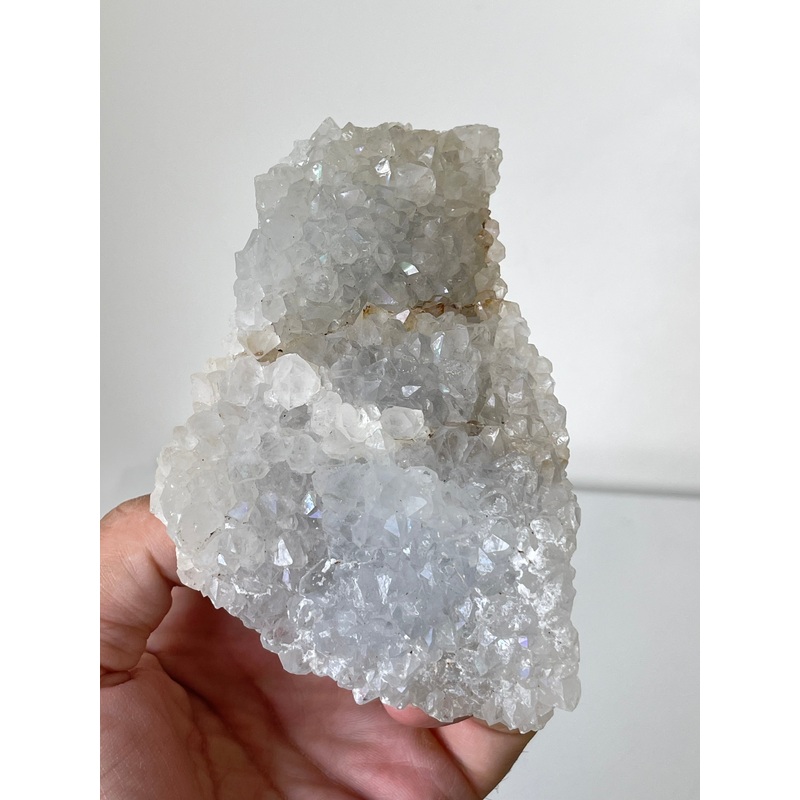 Natural Anandalite ‘Iris aka Rainbow Quartz’ Crystal Cluster Rare AN018