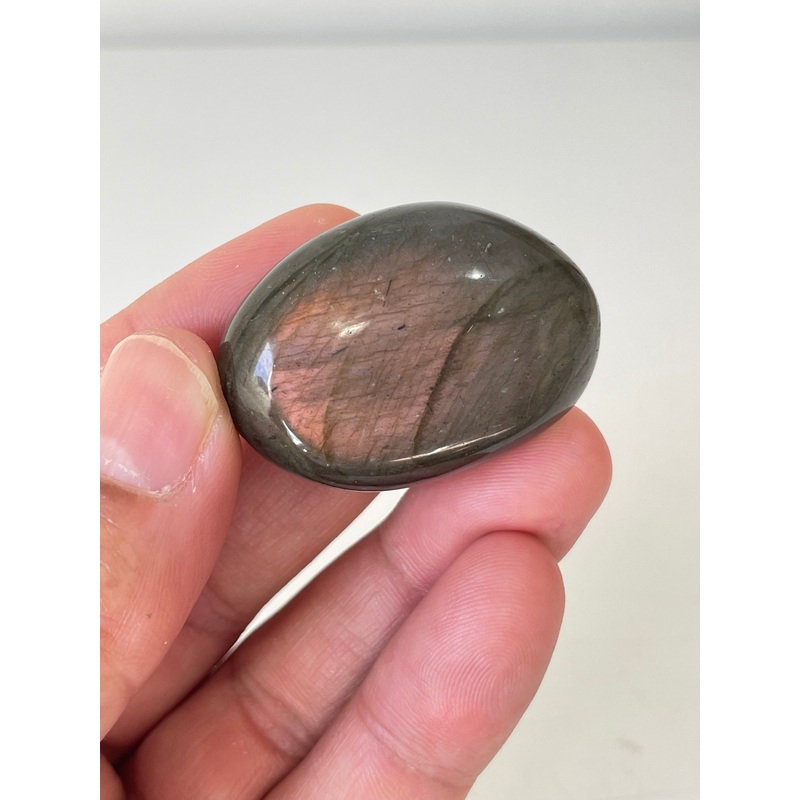 Purple Labradorite Crystal Palm Stones LA170