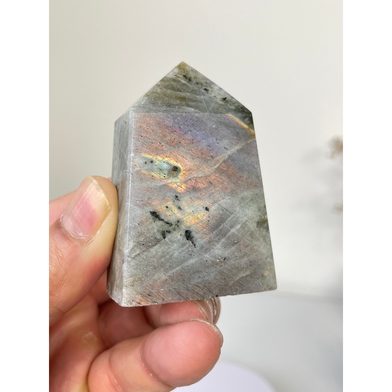 Purple Labradorite Tower Rare T197a