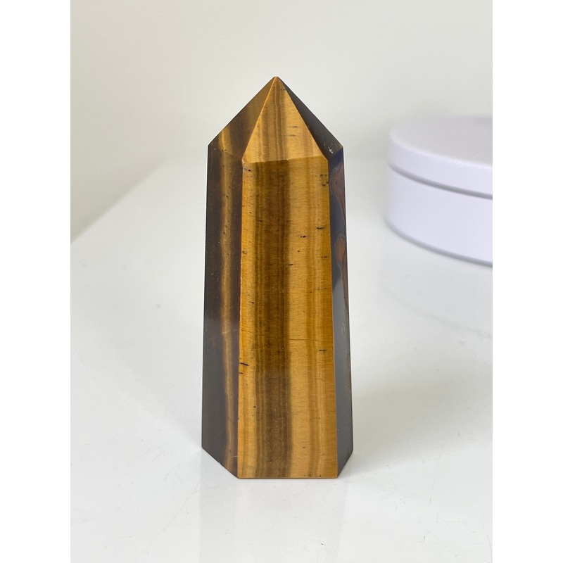 Tiger Eye Generator/Tower Natural Crystal T166a