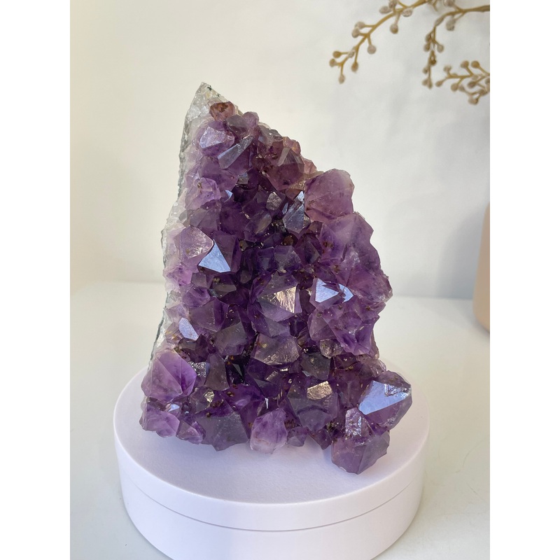 Amethyst High-Grade Natural Crystal Cluster A464