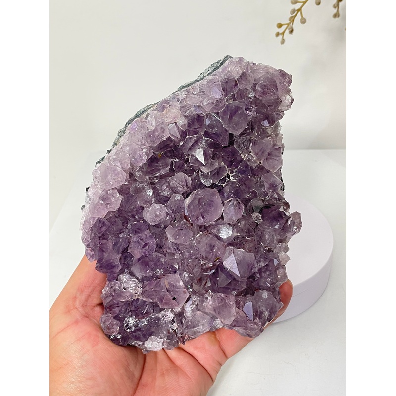 Amethyst Natural Crystal Cluster A477