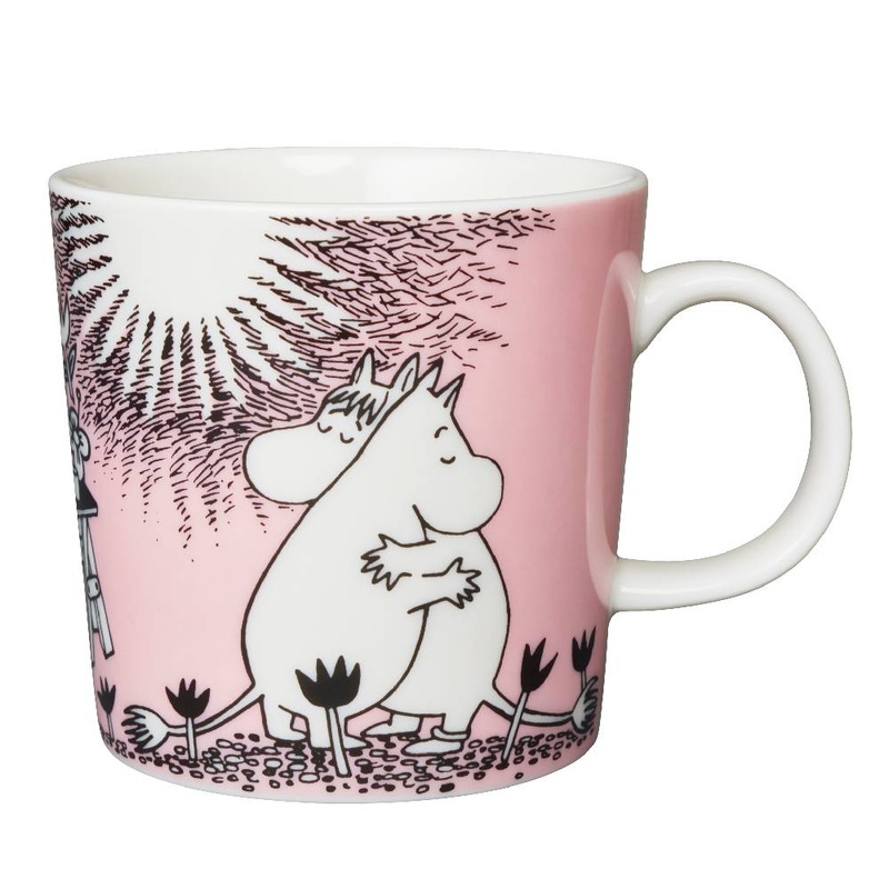 Moomin Love Mug Pink 0,3L