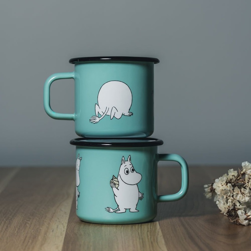Moomintroll Retro Mug 3,7dl Blue