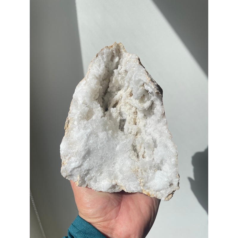 Moroccan Quartz Geode Pair Large (2.5-3kg) QG079