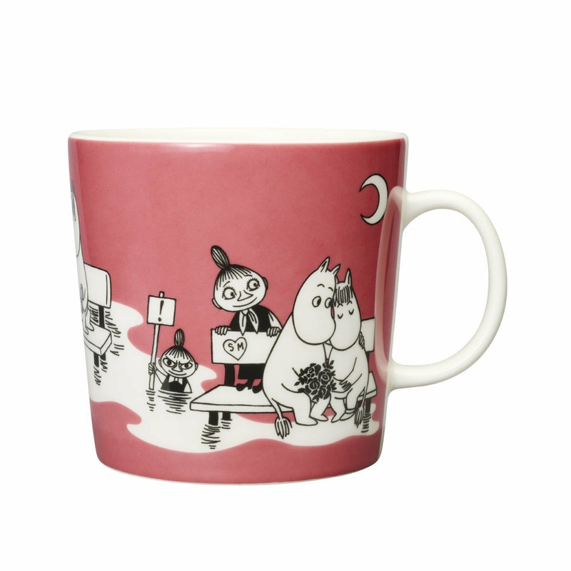 Moomin Rose Mug 0,4L