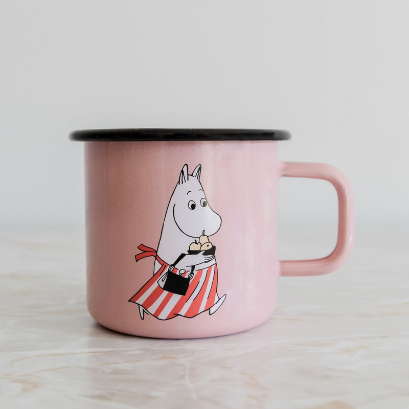 Moominmamma Retro Mug 3,7dl Pink