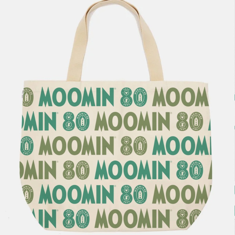 MOOMIN 80 logo tote bag