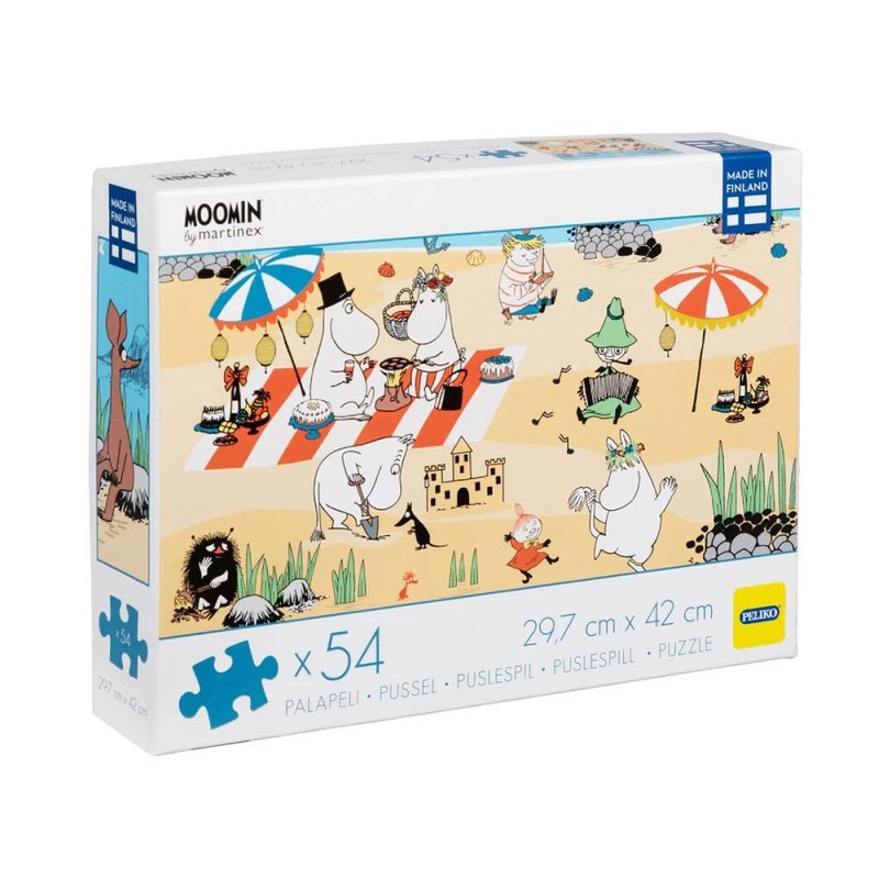 Moomin Beach Day Puzzle 54pcs