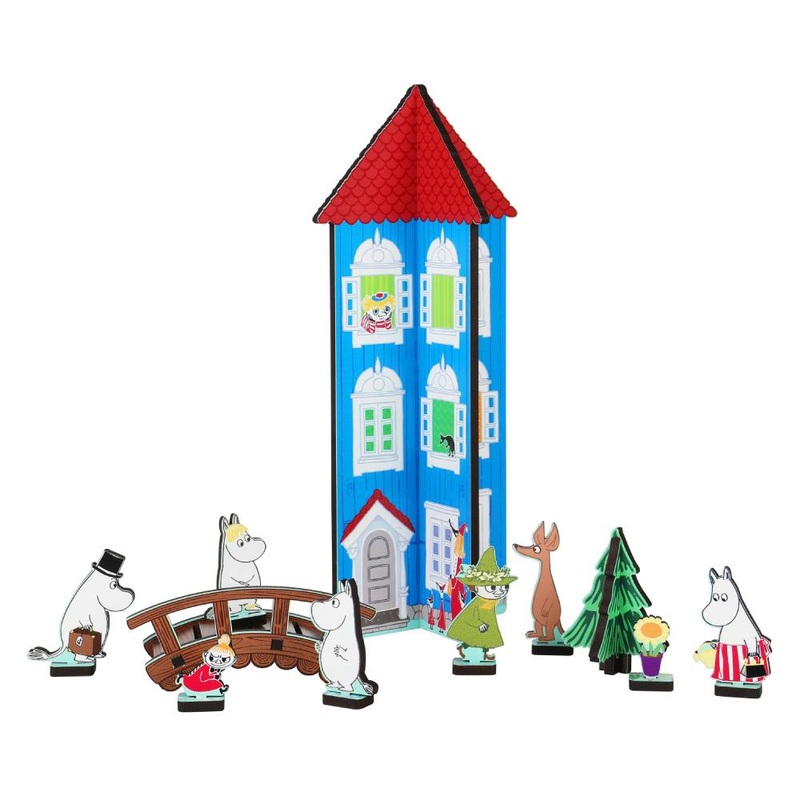 Moominhouse Puzzle Playset