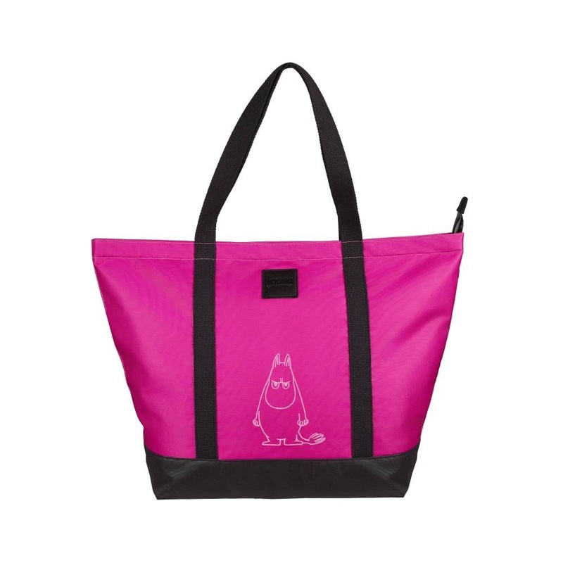 Moomintroll Angry Shopping Bag Magenta