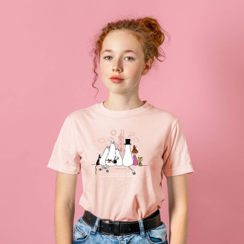 Moomin Change T-shirt Rose|L|M|S|XL|XS|XXL
