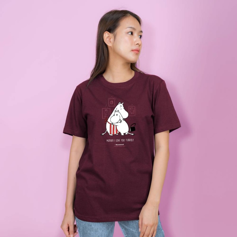 Moominmamma Love T-shirt Burgundy