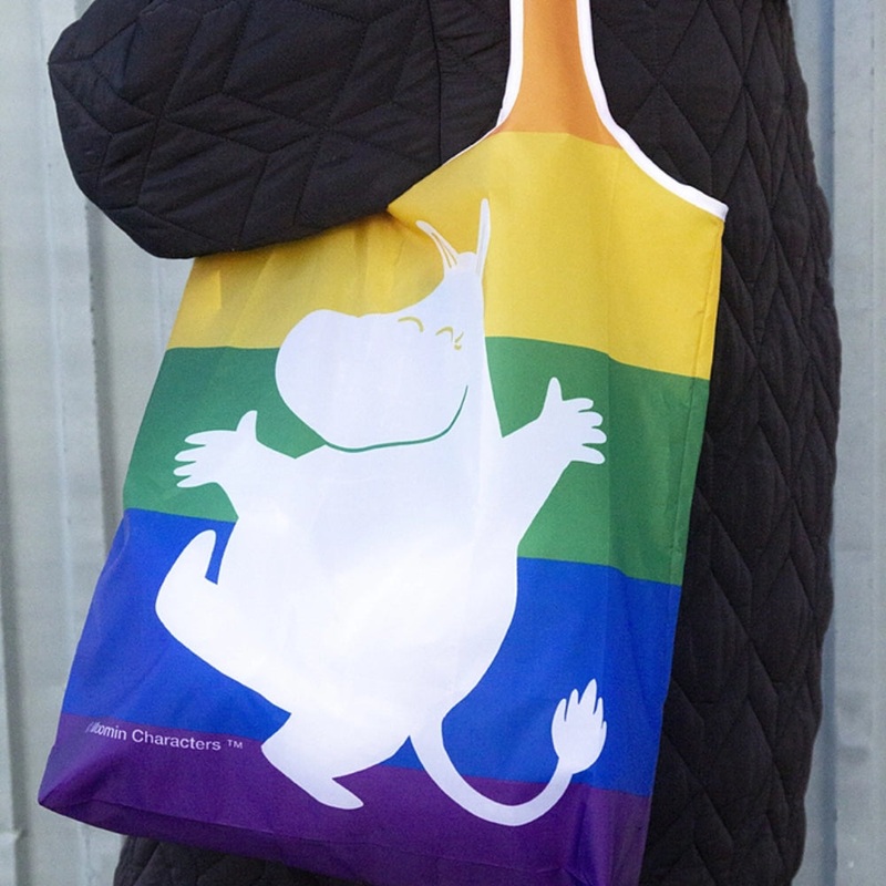 Moomintroll Rainbow Shopping Bag