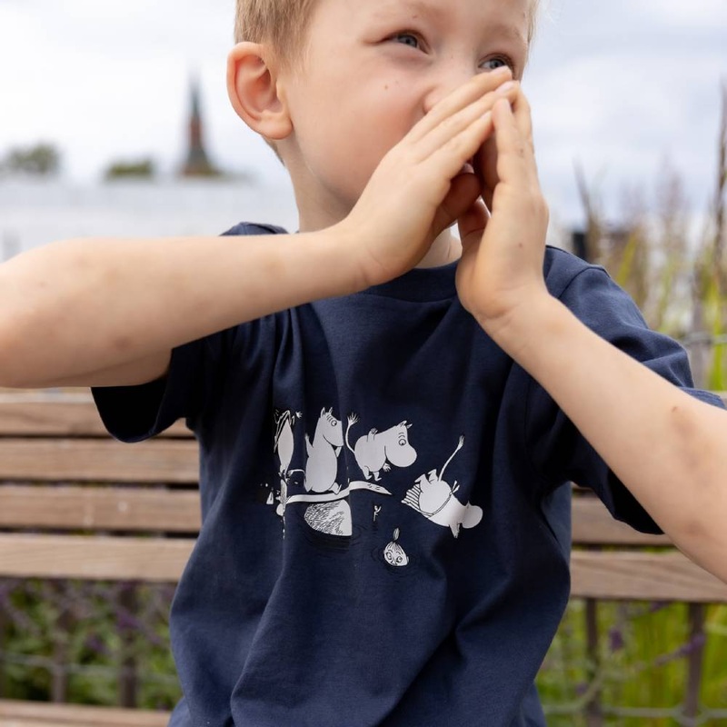 Moomin Swimming T-shirt Blue – Jack Wolfskin