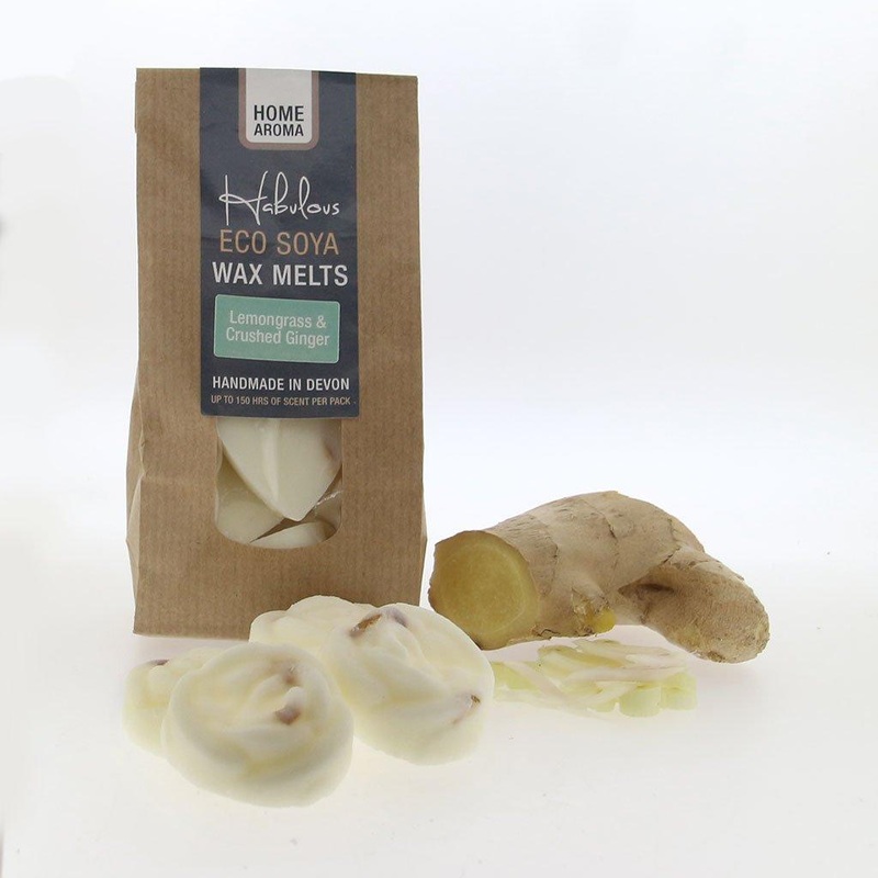 Lemongrass & Crushed Ginger Eco Soya Wax Melts Pack