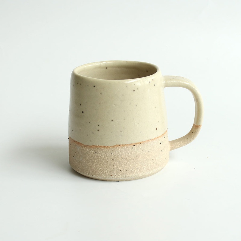 Light Yellow Mug Stoneware
