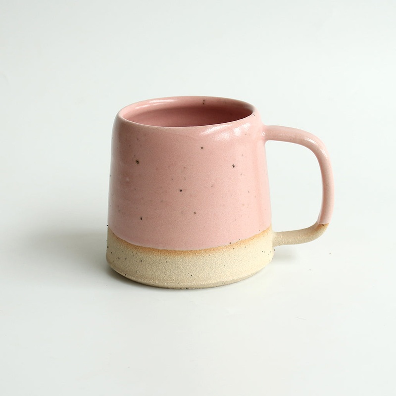 Pale Pink Mug Stoneware