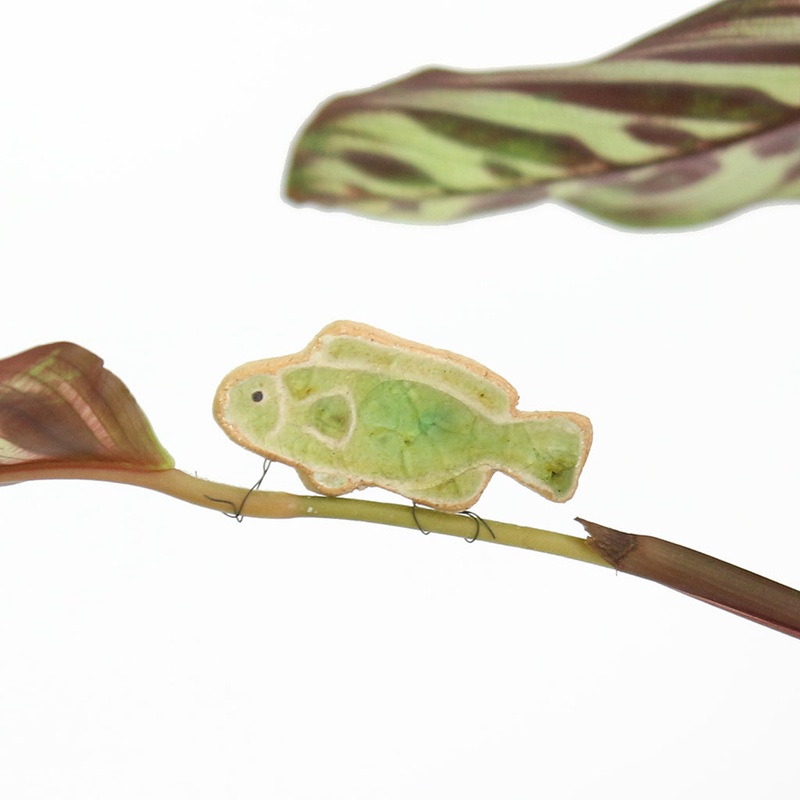 Finley Fish Plant Hugger Decoration