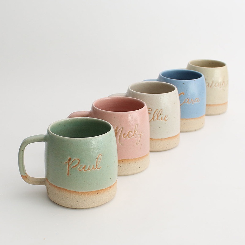 Personalised Name Mug Stoneware