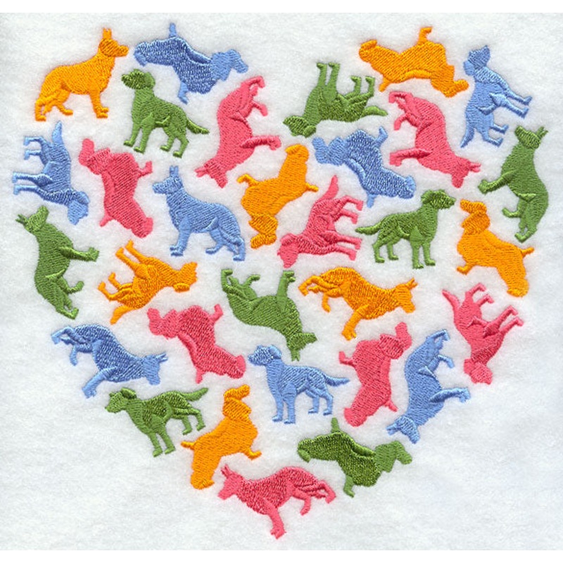 Dog Silhouette Heart|7.49″ x 7.81″ / 190.3mm x 198.33mm|5.86″ x 6.12″ / 148.89mm x 155.53mm|4.88″ x 5.1″ / 123.98mm x 129.54mm|3.7″ x 3.86″ / 93.9mm x 98.1mm|6.84″ x 7.12″ / 173.79mm x 180.93mm|All Sizes