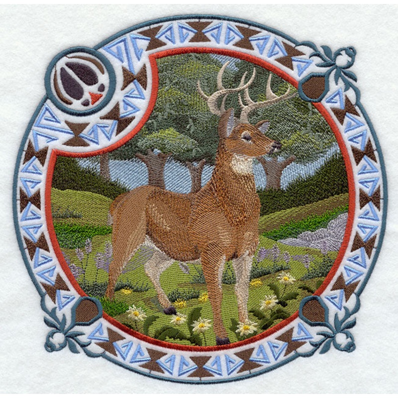White-tailed Buck Shield|8.57″ x 8.62″ / 217.67mm x 218.93mm|7.79″ x 7.82″ / 197.85mm x 198.61mm|6.84″ x 6.85″ / 173.71mm x 173.98mm|5.86″ x 5.87″ / 148.76mm x 149.01mm|4.87″ x 4.87″ / 123.68mm x 123.68mm|All Sizes
