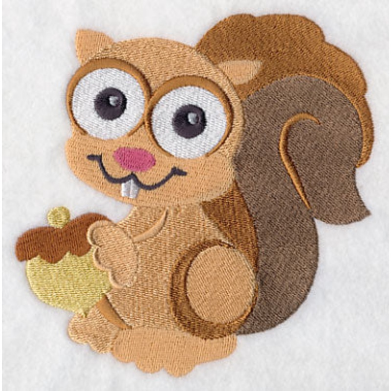 Wide-Eyed Squirrel|4.97″ x 4.85″ / 126.23mm x 123.2mm|3.86″ x 3.76″ / 98.02mm x 95.62mm|2.5″ x 2.44″ / 63.45mm x 61.93mm|All Sizes