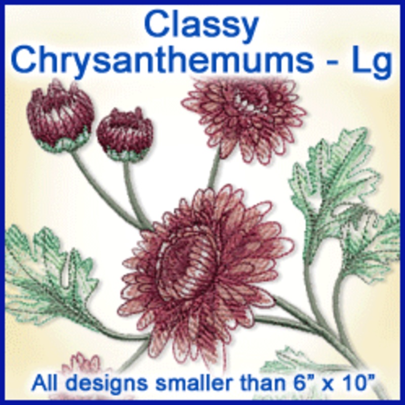 A Classy Chrysanthemums Design Pack