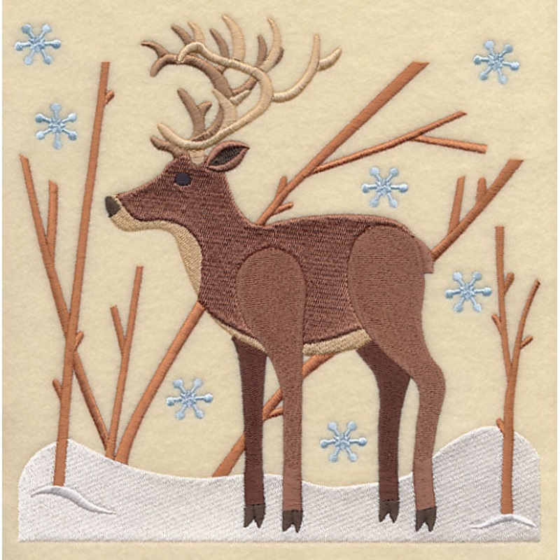 Wild About Winter – Buck|7.79″ x 7.8″ / 197.91mm x 198.02mm|6.9″ x 6.9″ / 175.25mm x 175.34mm|5.86″ x 5.86″ / 148.84mm x 148.89mm|4.85″ x 4.85″ / 123.23mm x 123.26mm|3.86″ x 3.88″ / 97.94mm x 98.54mm|All Sizes