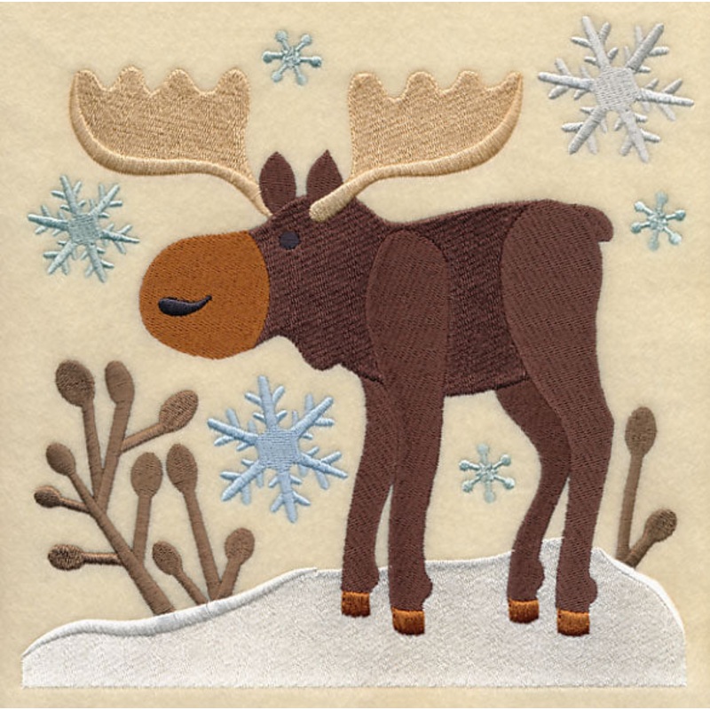 Wild About Winter – Moose|7.8″ x 7.8″ / 198.03mm x 198.23mm|6.9″ x 6.91″ / 175.34mm x 175.52mm|5.85″ x 5.86″ / 148.69mm x 148.83mm|4.83″ x 4.84″ / 122.7mm x 122.82mm|3.85″ x 3.85″ / 97.79mm x 97.9mm|All Sizes