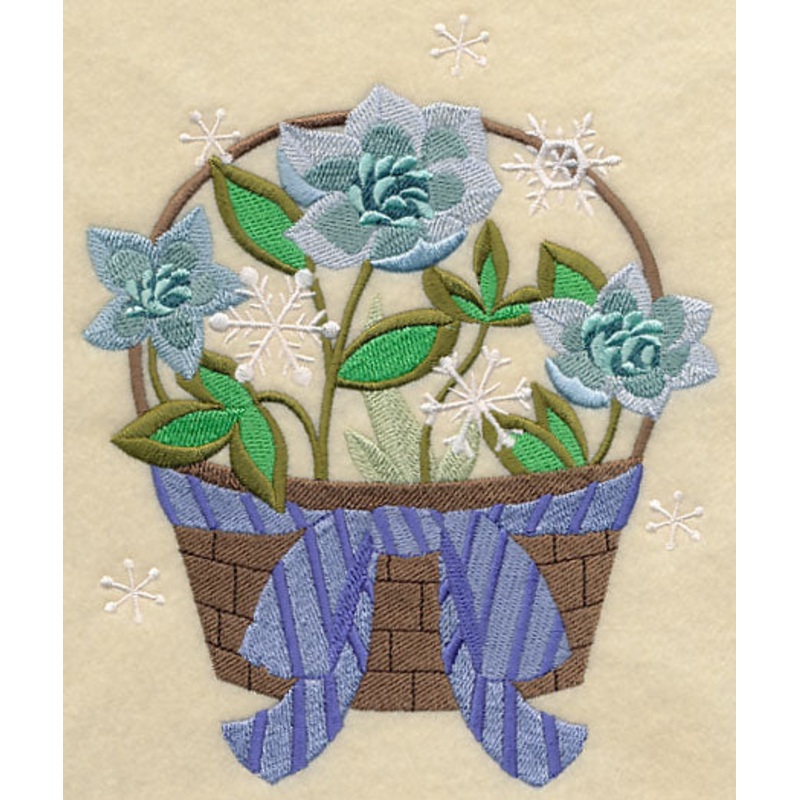 Winter Flower Basket 4|7.09″ x 5.86″ / 180mm x 148.79mm|5.88″ x 4.86″ / 149.24mm x 123.51mm|3.86″ x 3.2″ / 98.01mm x 81.24mm|All Sizes