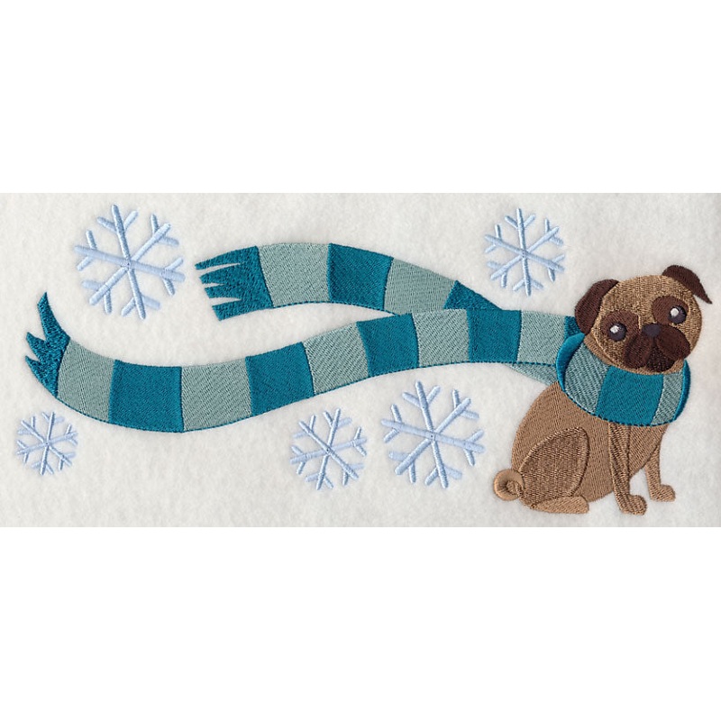 Wrapped Up in Winter Pug|4.89″ x 11″ / 124.21mm x 279.4mm|4.18″ x 9.4″ / 106.17mm x 238.76mm|3.47″ x 7.8″ / 88.14mm x 198.12mm|3.05″ x 6.85″ / 77.47mm x 173.99mm|All Sizes