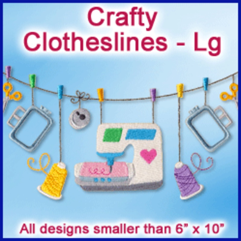 A Crafty Clotheslines Design Pack