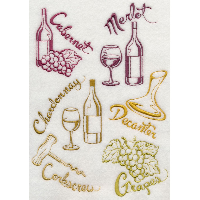 Wine Collection|9.75″ x 6.9″ / 247.77mm x 175.23mm|7.8″ x 5.51″ / 198.07mm x 140.05mm|6.85″ x 4.84″ / 173.88mm x 122.91mm|All Sizes