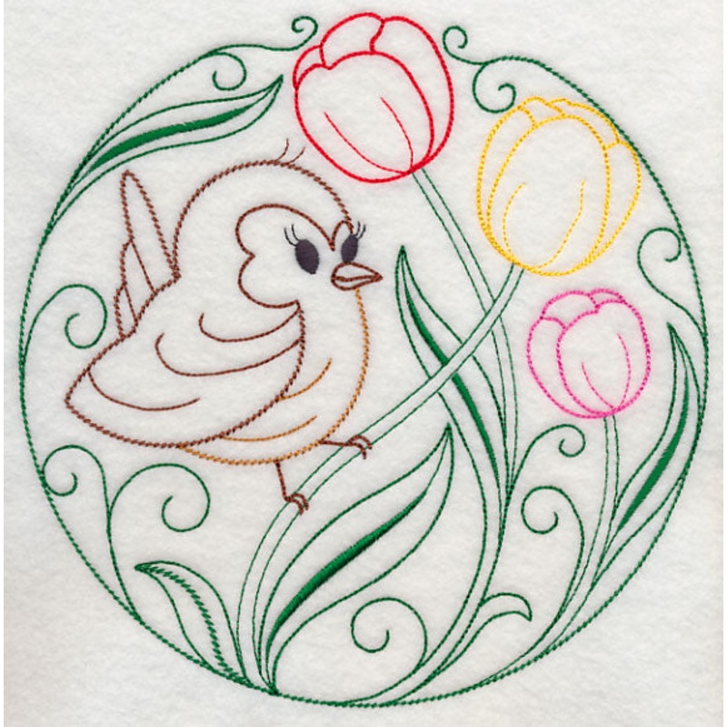 Wren and Tulips (Vintage)|7.77″ x 7.8″ / 197.41mm x 198.09mm|6.9″ x 6.93″ / 175.25mm x 175.92mm|5.87″ x 5.89″ / 149.1mm x 149.7mm|4.87″ x 4.9″ / 123.77mm x 124.36mm|3.87″ x 3.89″ / 98.28mm x 98.84mm|All Sizes