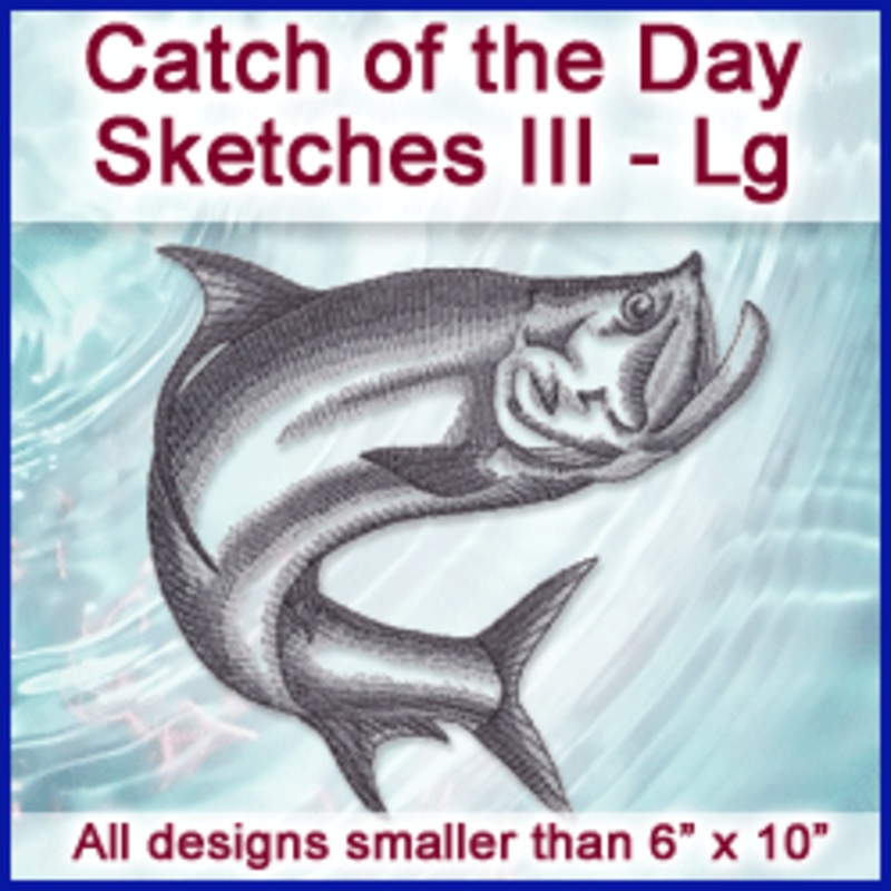 A Catch of the Day Sketches III Design Pack