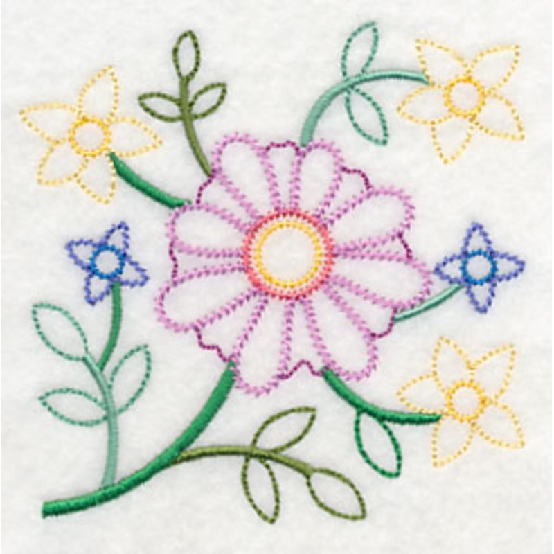 Wild About Flowers Corner (Vintage)