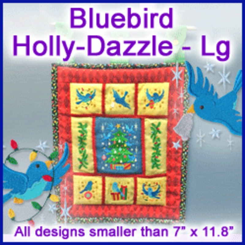 A Bluebird Holly-Dazzle Design Pack