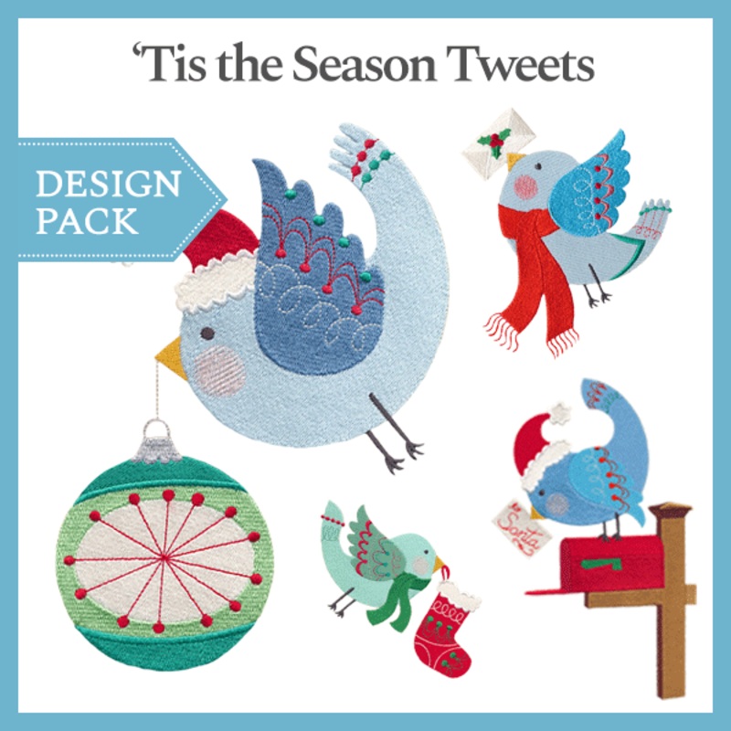 A ‘Tis the Season Tweets Design Pack