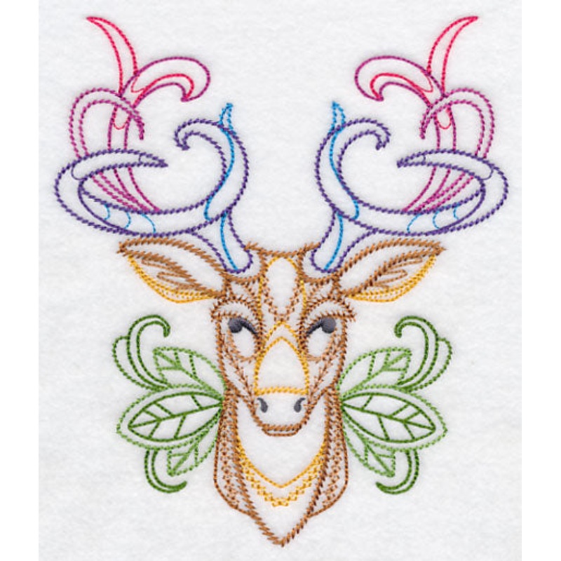 Woodland Deer (Vintage)|6.81″ x 5.87″ / 172.96mm x 149.12mm|5.64″ x 4.86″ / 143.33mm x 123.54mm|3.9″ x 3.36″ / 99.05mm x 85.43mm|All Sizes