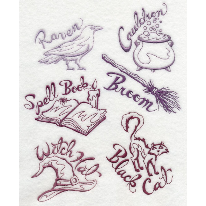 Witchy Halloween Collage|8.74″ x 6.89″ / 221.98mm x 175.07mm|7.38″ x 5.82″ / 187.48mm x 147.87mm|6.16″ x 4.86″ / 156.49mm x 123.47mm|All Sizes