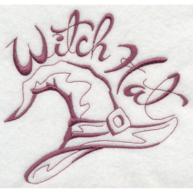 Witchy Halloween Hat|4.8″ x 5.23″ / 121.91mm x 132.96mm|3.54″ x 3.86″ / 89.8mm x 97.96mm|All Sizes