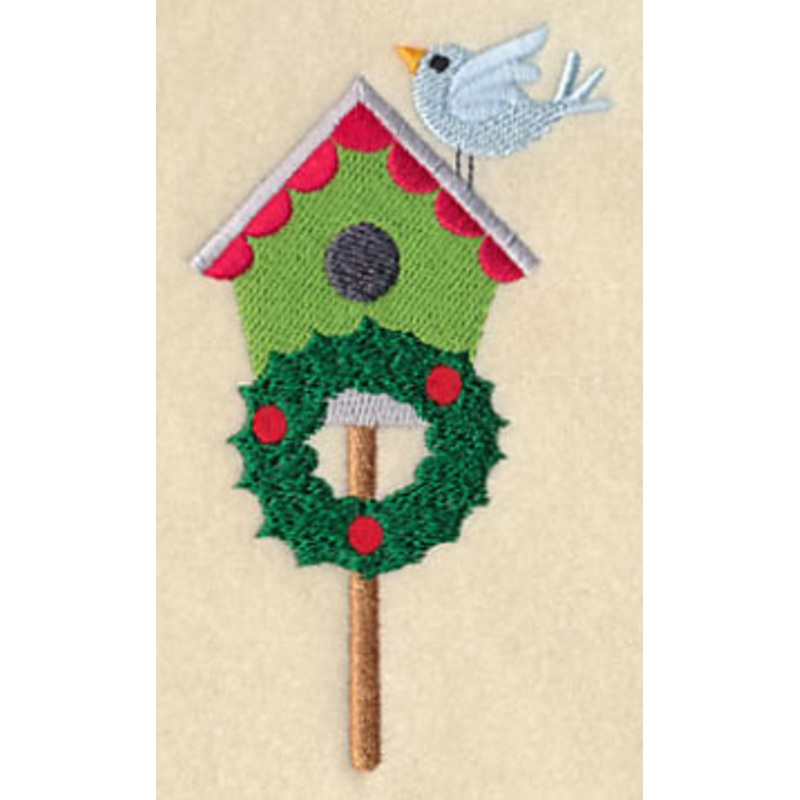 Winter Wonderland Birdhouse 2|4.46″ x 2.54″ / 113.39mm x 64.52mm|2.48″ x 1.35″ / 62.97mm x 34.19mm|All Sizes