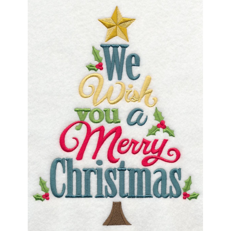 Wish You a Merry Christmas Tree