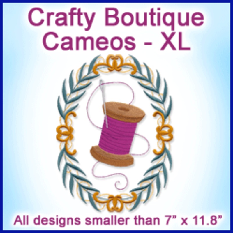 A Crafty Boutique Cameos Design Pack