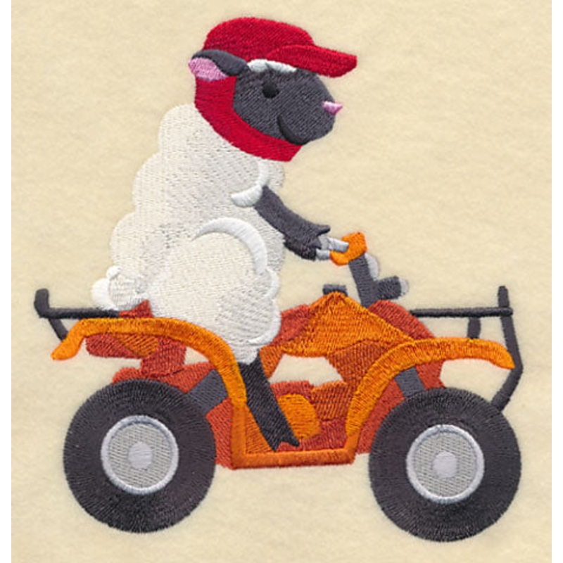 Wild Wheels Sheep|6.16″ x 5.9″ / 156.52mm x 149.83mm|5.07″ x 4.86″ / 128.82mm x 123.33mm|2.86″ x 2.74″ / 72.53mm x 69.49mm|All Sizes